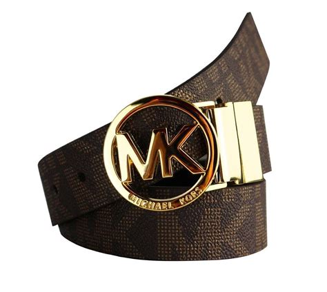 michael kors signature belt|Michael Kors belt women's.